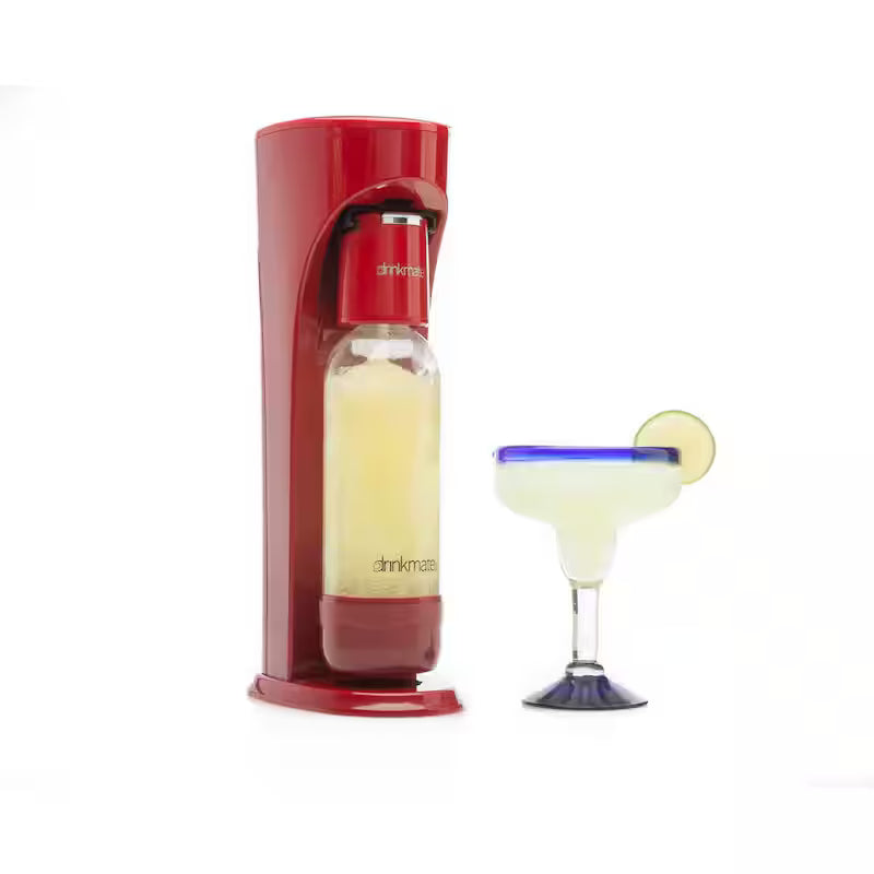 Sparkling Water and Soda Maker Party Pack with 2 60L CO2 Cartridges W466205