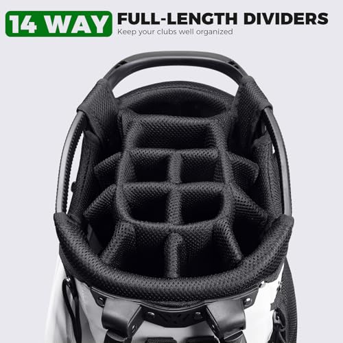 14 Way Lightweight Golf Stand Bag with Dual Strap B81978