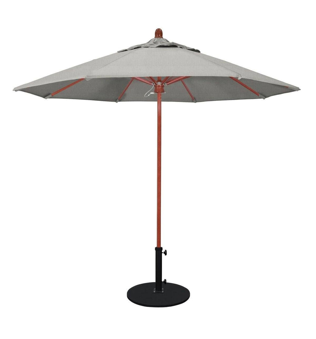 Red Oak Market Umbrella with Pulley Lift G632326