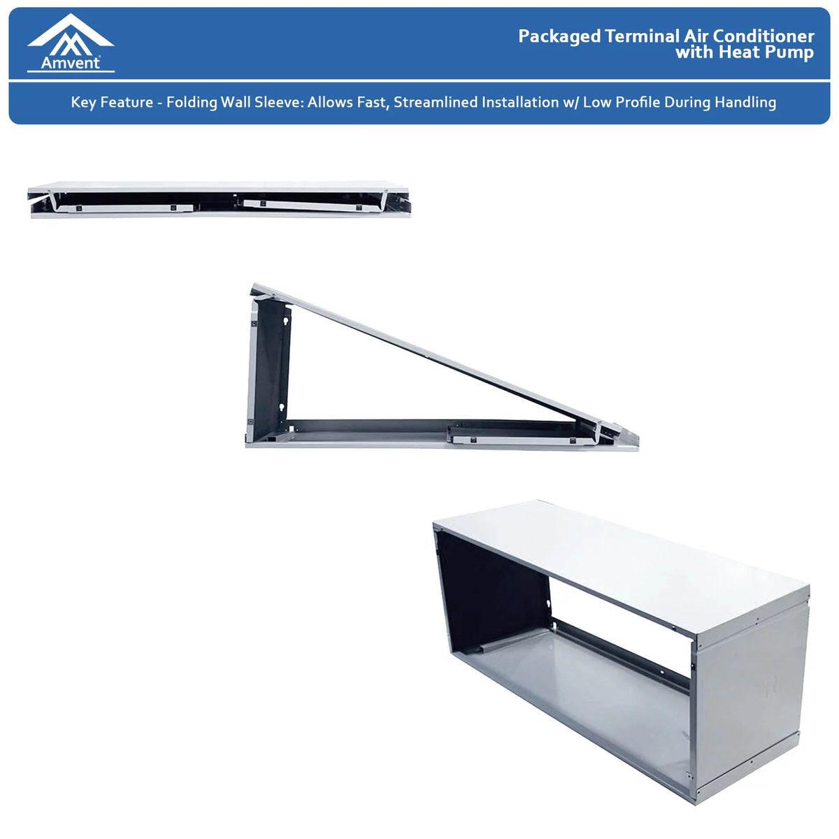 12,000 BTU PTAC Air Conditioner with Remote B19810