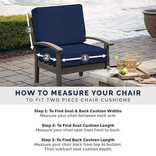 Rain-Proof Fade Resistant Outdoor Chair Cushion N621