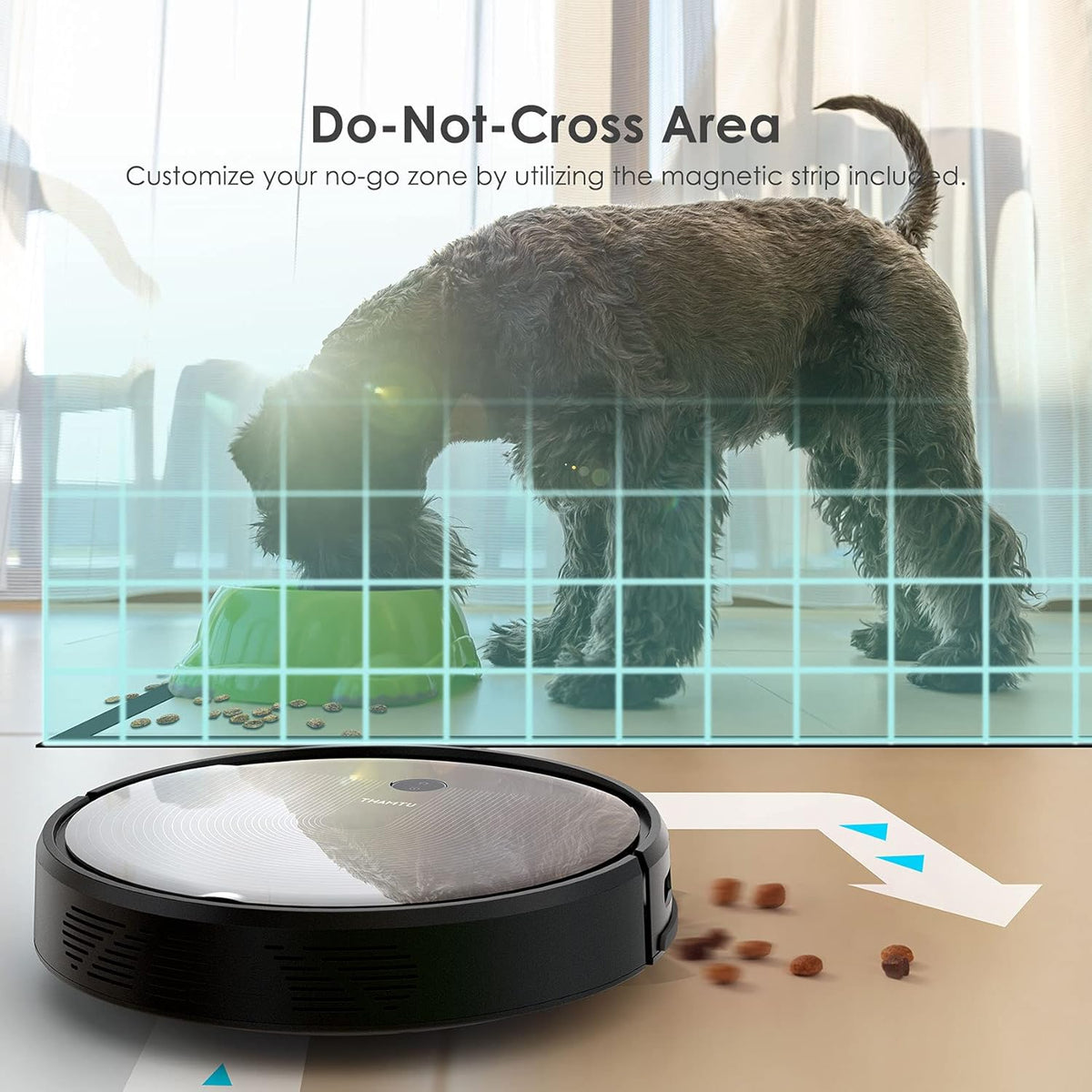Robot Vacuum Cleaner, 150Min Runtime, 2500Pa Suction G9574