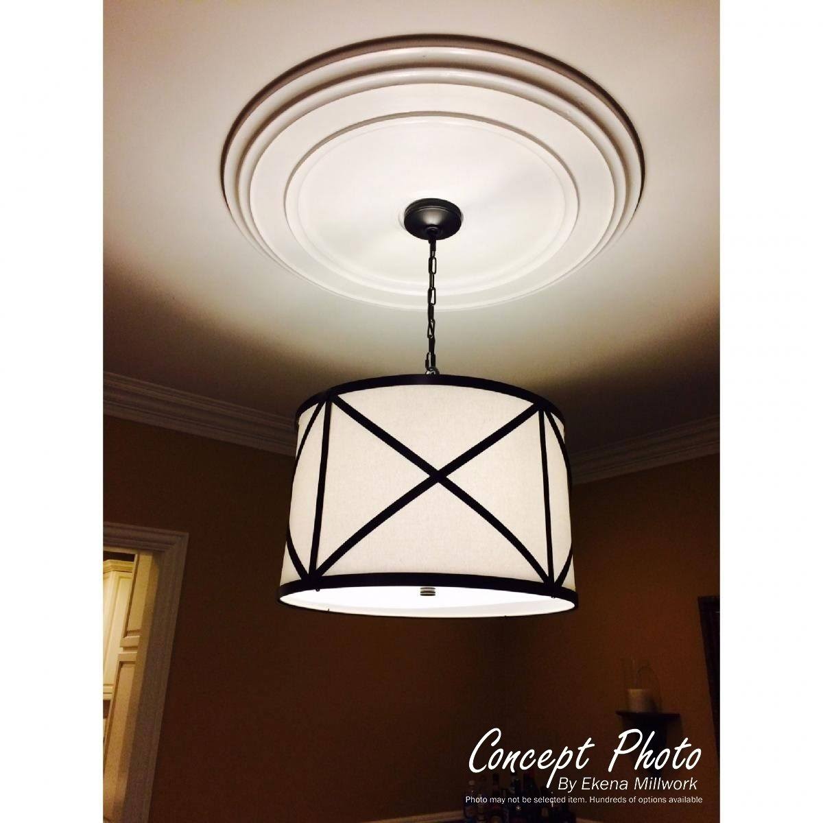 Hand-Painted Deco Ceiling Medallion M926
