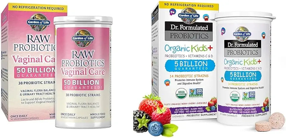 30 Capsules 30 Chewables Probiotics F479890