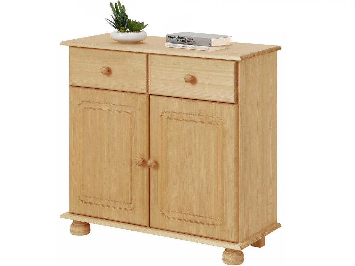 Stained Brown Sideboard with 1 Drawer and 1 Cabinet X9570