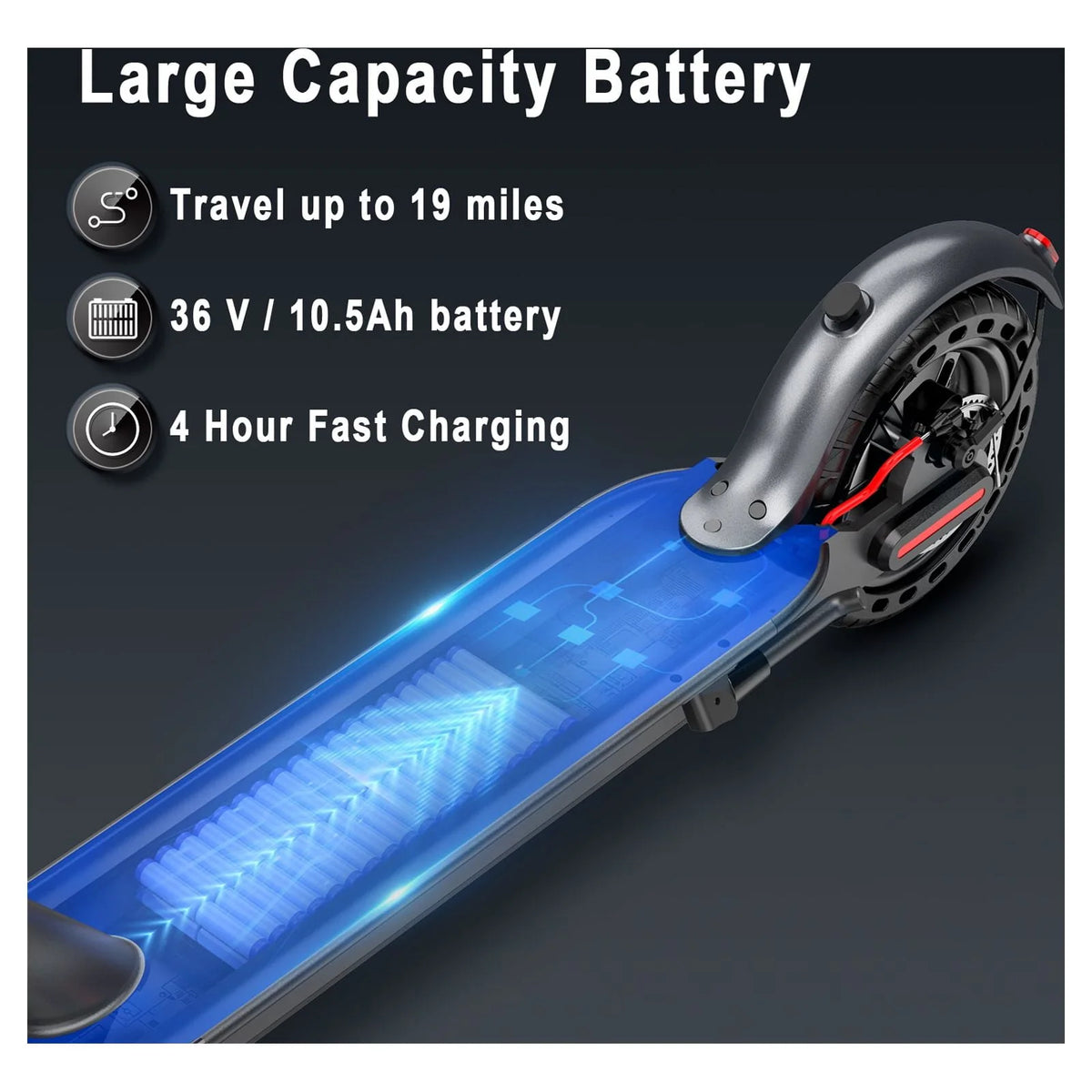 350W Foldable Electric Scooter E5134