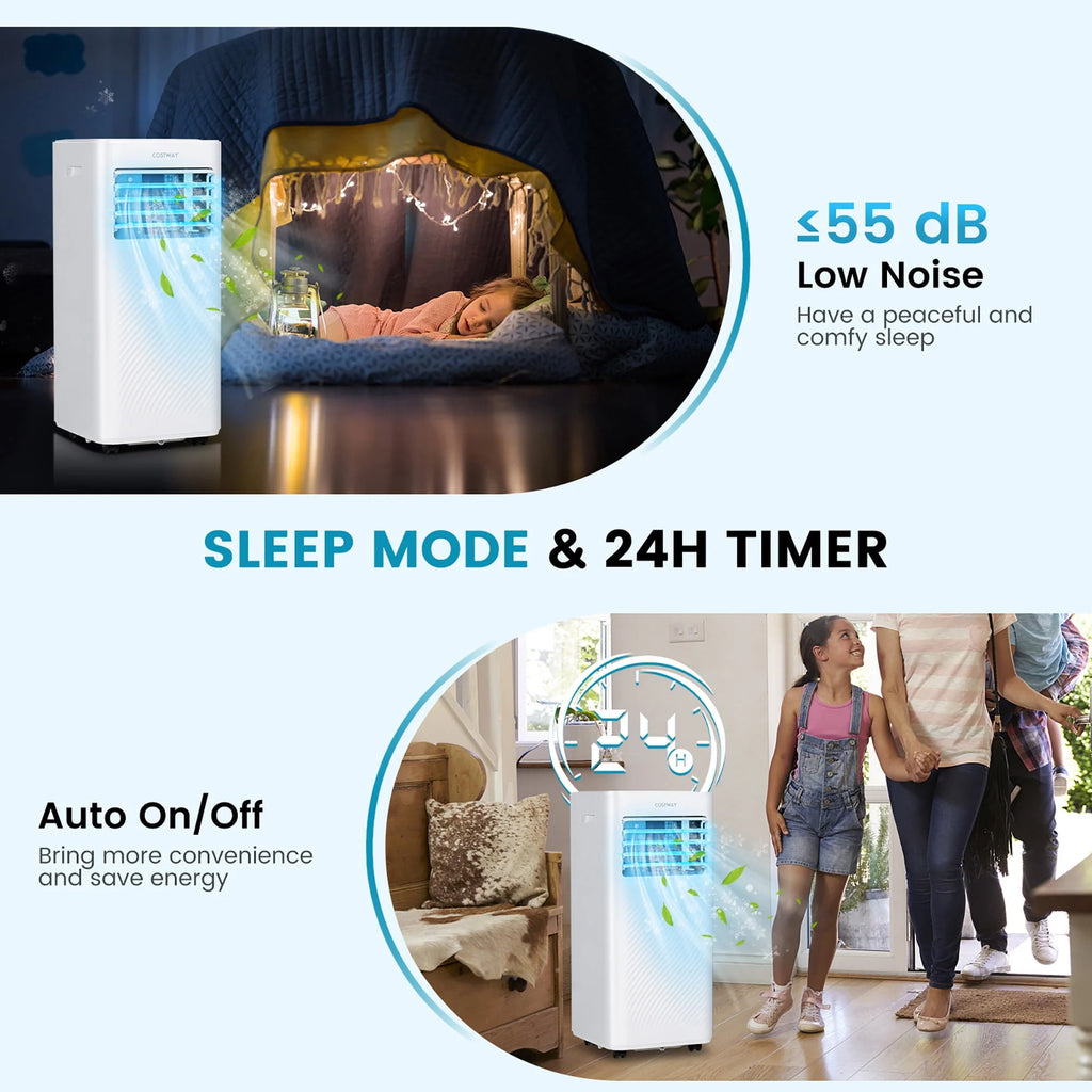 10000 BTU 4-in-1 Portable Air Conditioner K7099