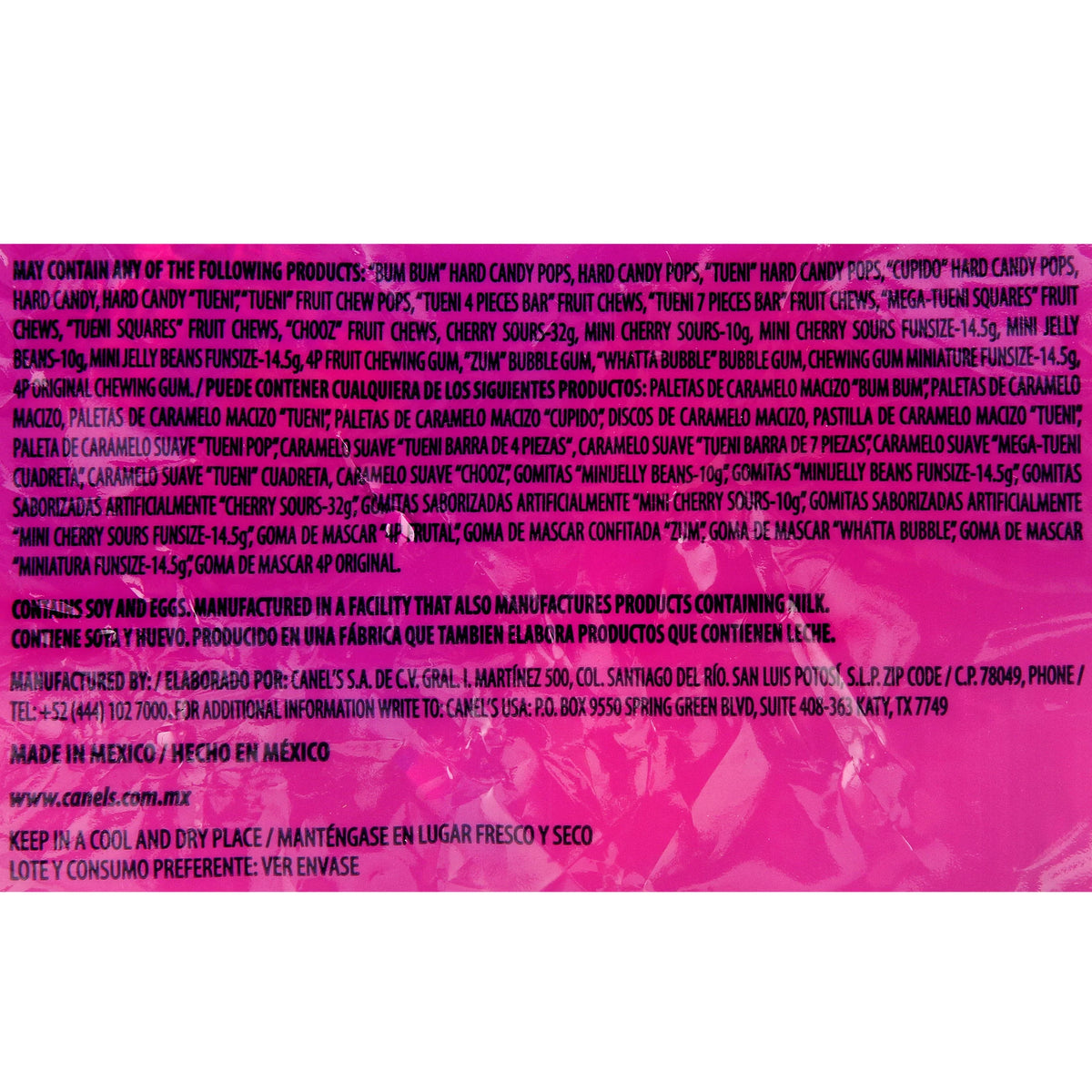 Assorted Fruit Flavors Candy Mix 80 oz Bag D74434