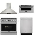 36 Electric Range, Range Hood, Dishwasher and Microwave O125942