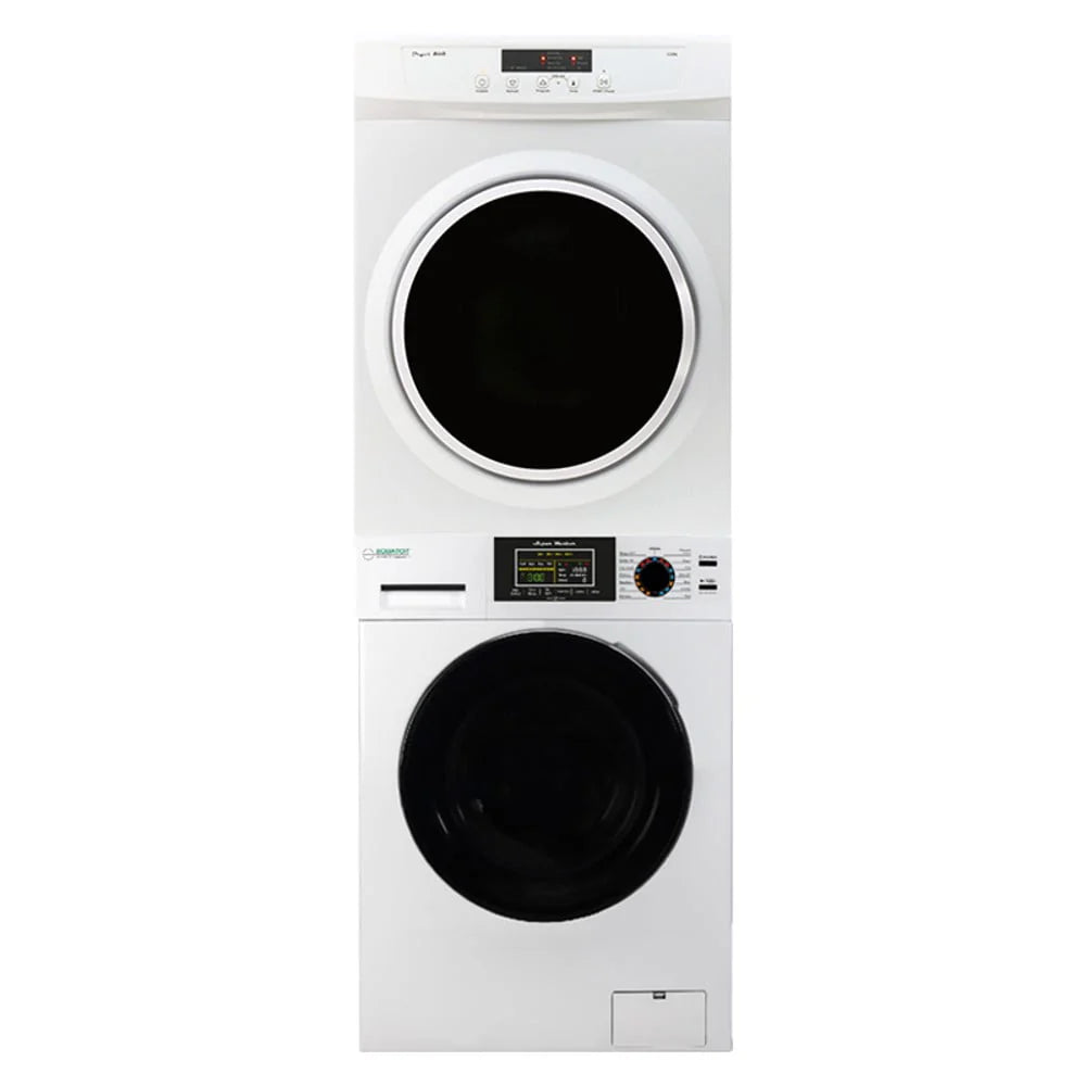 110V 18lbs Washer and 3.5cf Vented Sensor Dryer S613780