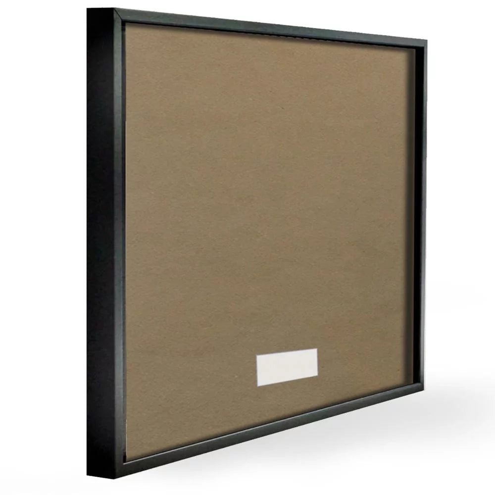 Black Framed Texturized Art J305