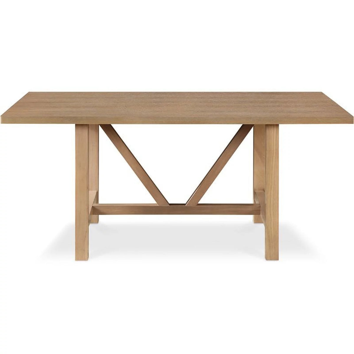 67" Farmhouse Dining Table with Trestle Base F920