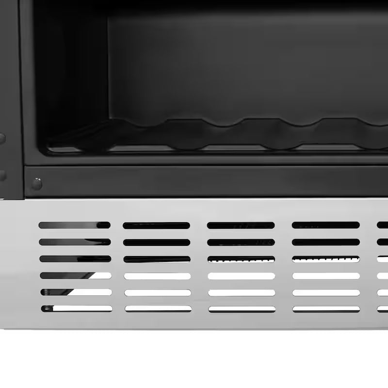 24 in. Single Zone 154-Can Stainless Steel Beverage Fridge P191