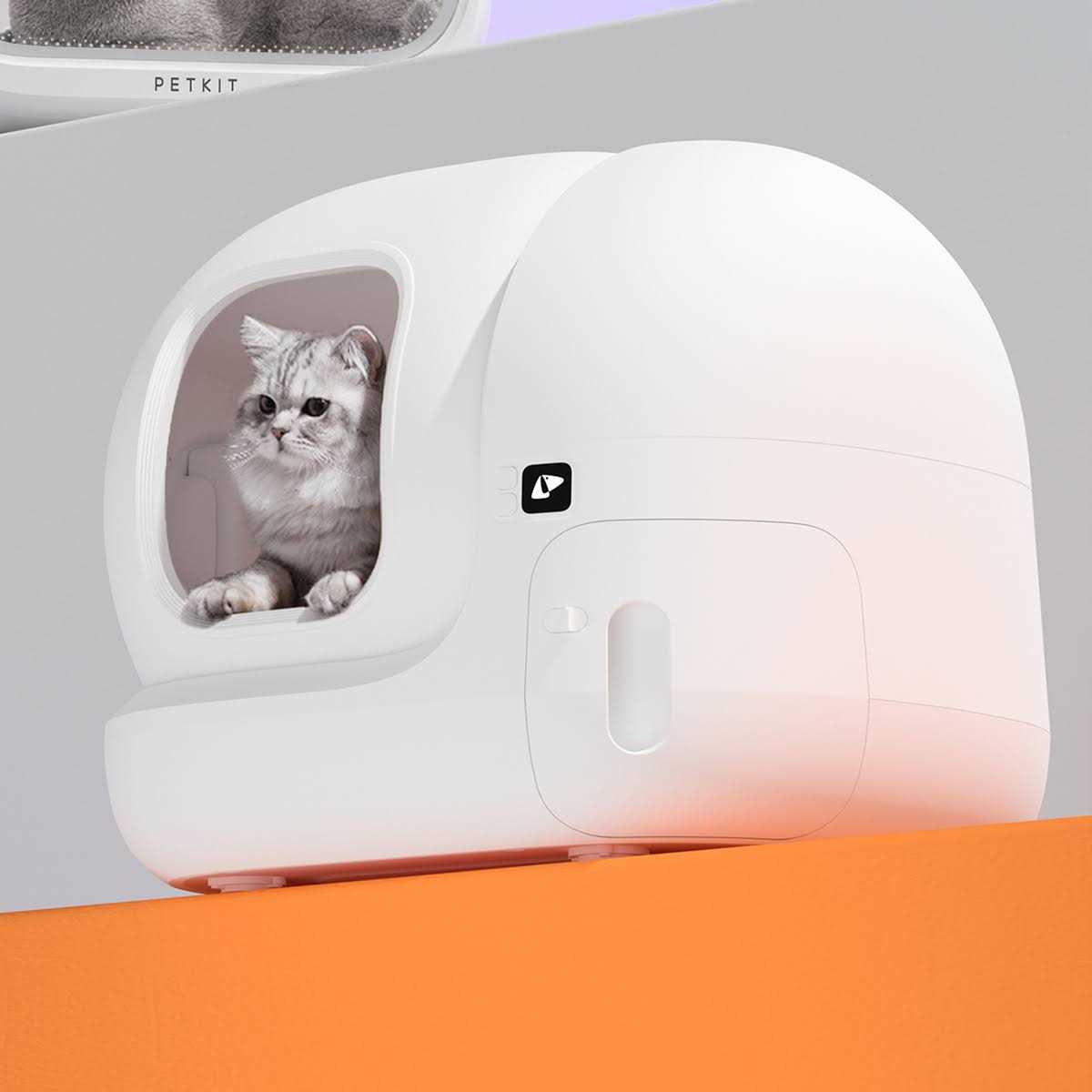 Self-Cleaning Wifi Enabled Automatic Cat Litter Box with Litter Mat B7863