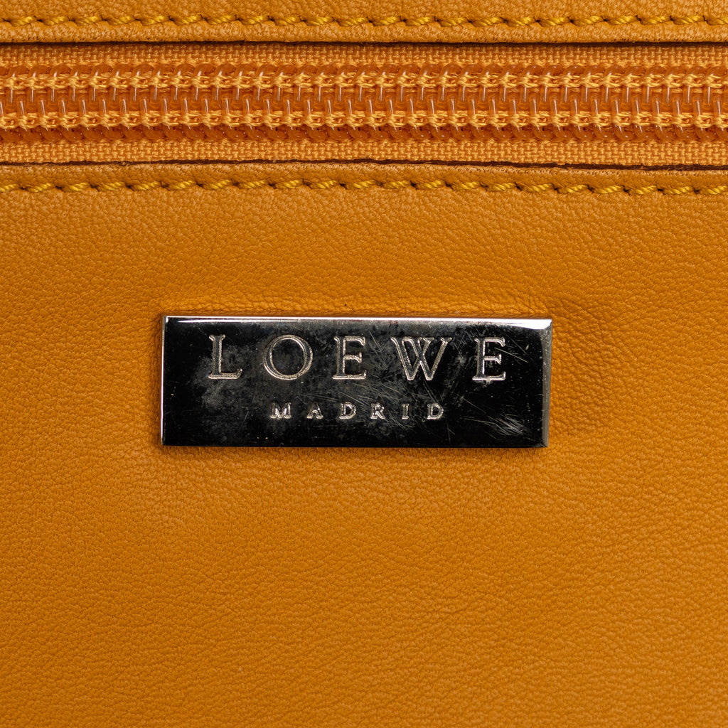 Yellow Calf Leather Top Handle Bag D5763
