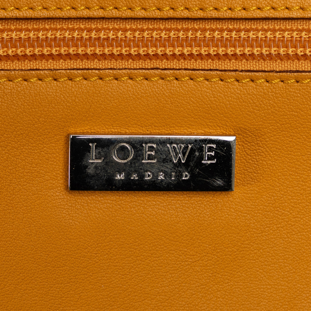 Yellow Calf Leather Top Handle Bag D5763
