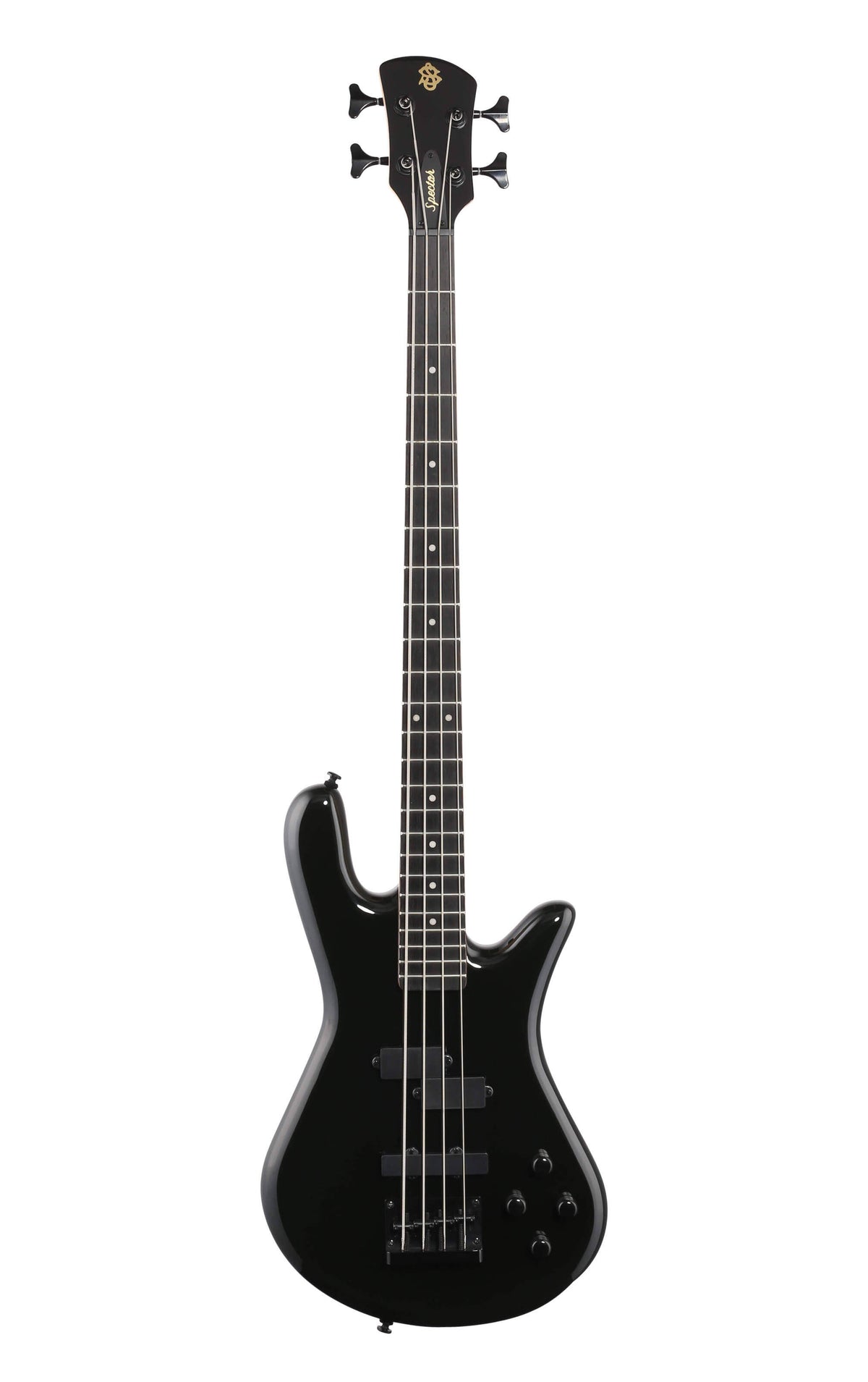 4 Bass Guitar Solid Black Gloss F464