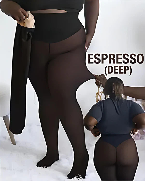 Compression Fleece Lined Tights L243