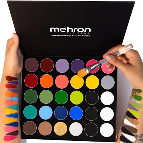 30 Color Magnetic Refillable Body Paint & Face Paint Palette G6514