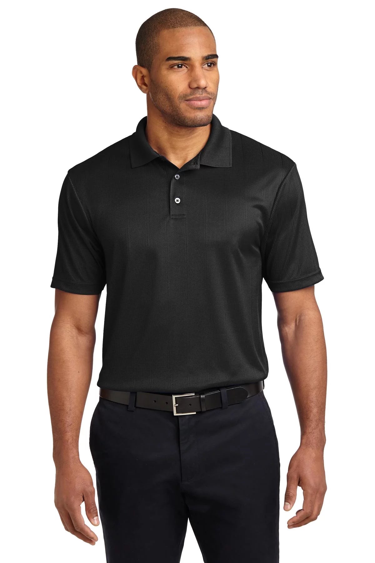 Black 2XL Polo E273