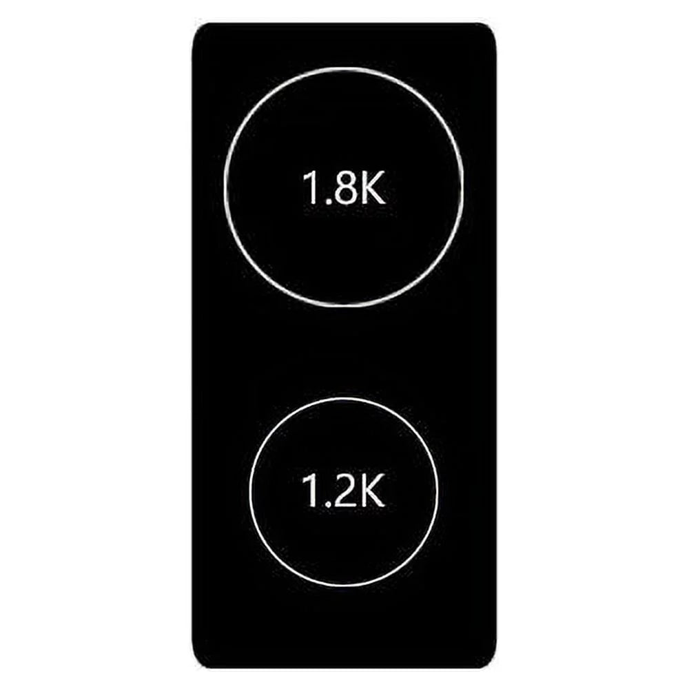 12" Wide 230V 2-Burner Induction Cooktop T807