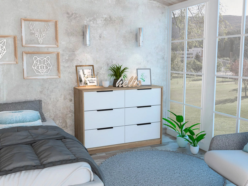 White Natural Pine Dresser D42878
