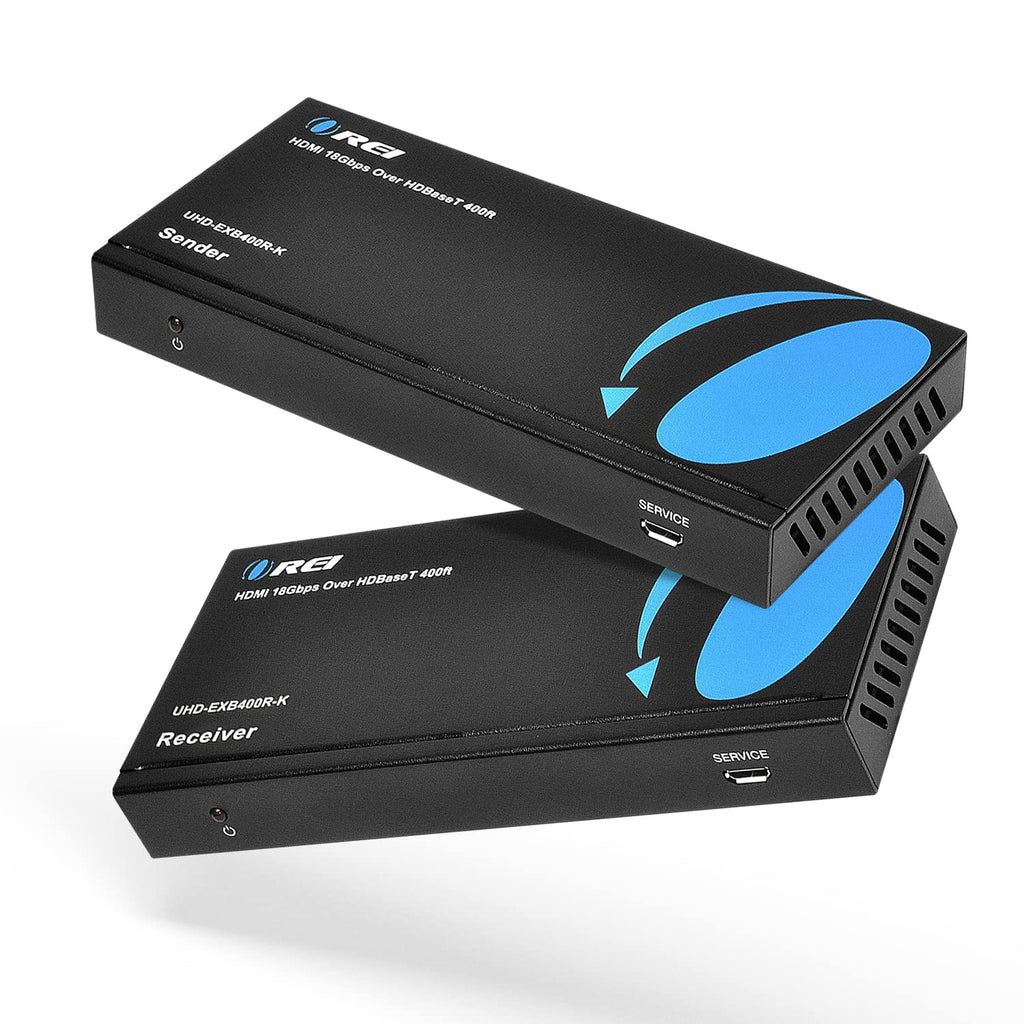 4K HDMI Extender Balun Over Single CAT5e/6/7 Cable F400