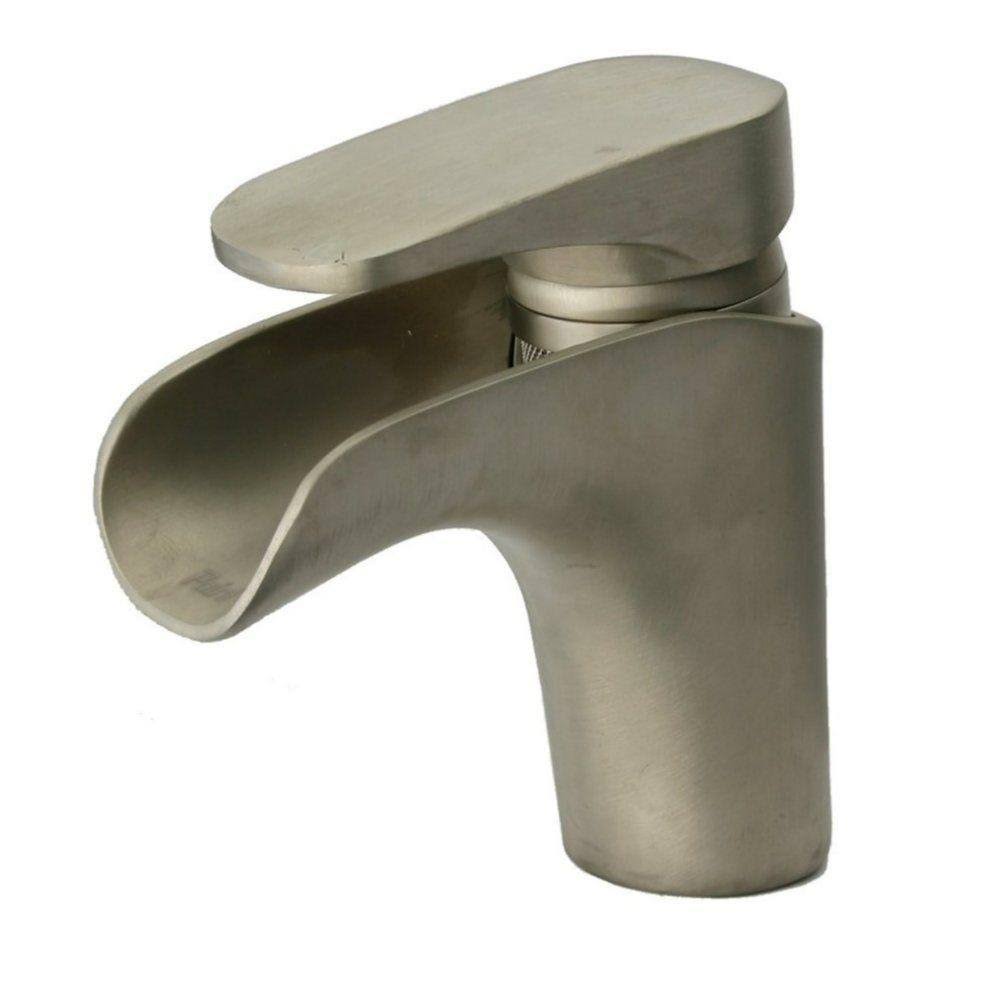 Single Lever Handle Lavatory Faucet Brushed Nickel K98605
