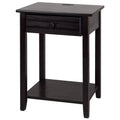 Espresso Nightstand with USB Port C560