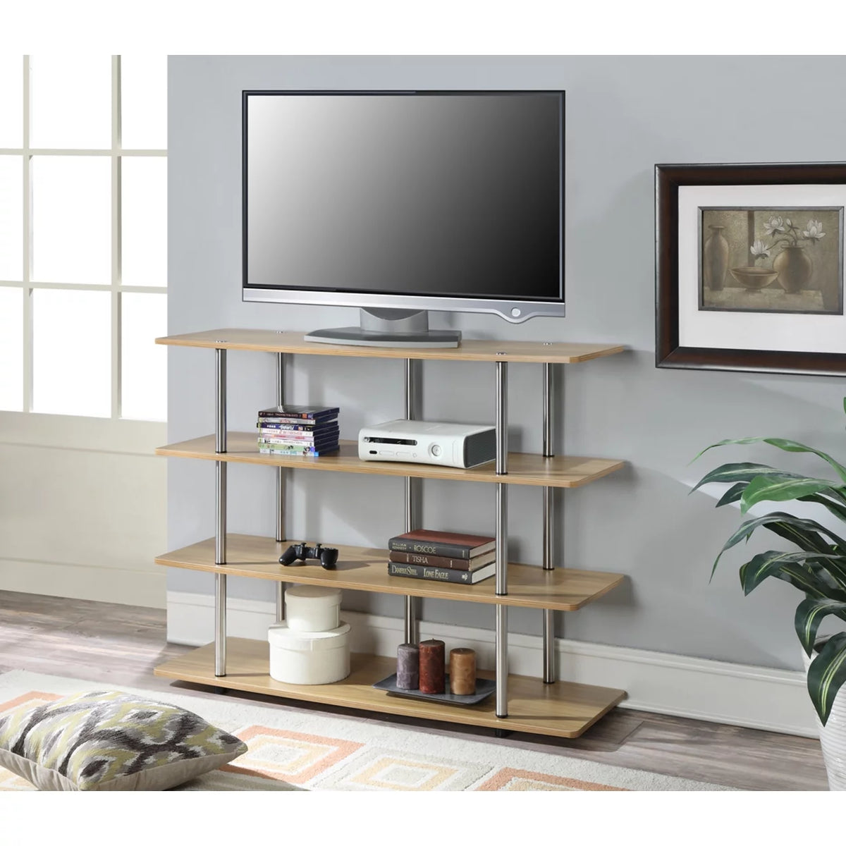 Light Oak TV Stand X77816