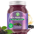 18.5 oz Organic Sea Moss Gel Elderberry Mixed Berry Flavor T384