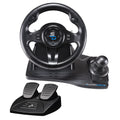 Racing Steering Wheel with Pedals L1686