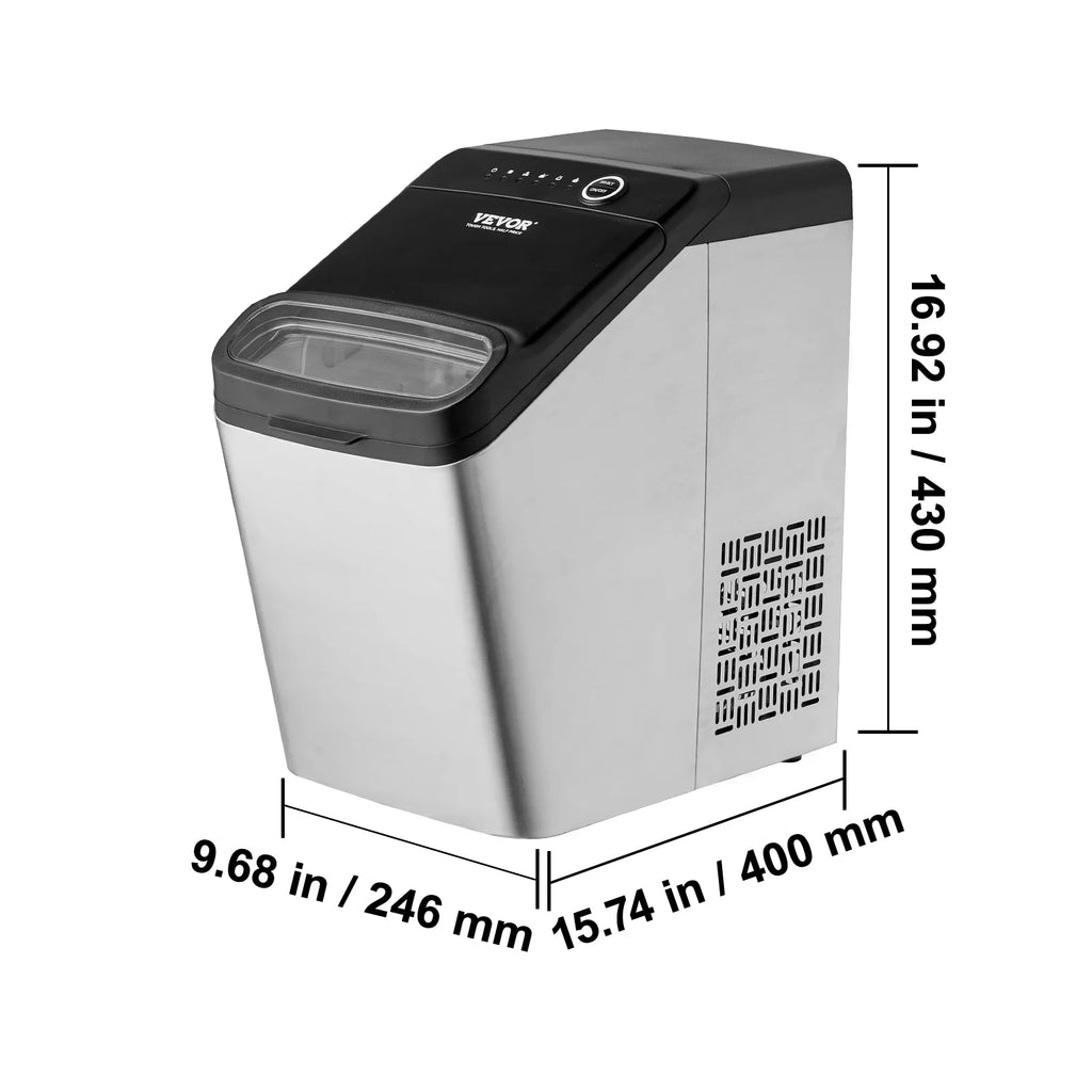 Portable Countertop Ice Maker 33lbs/24H with Scoop and Basket M30224
