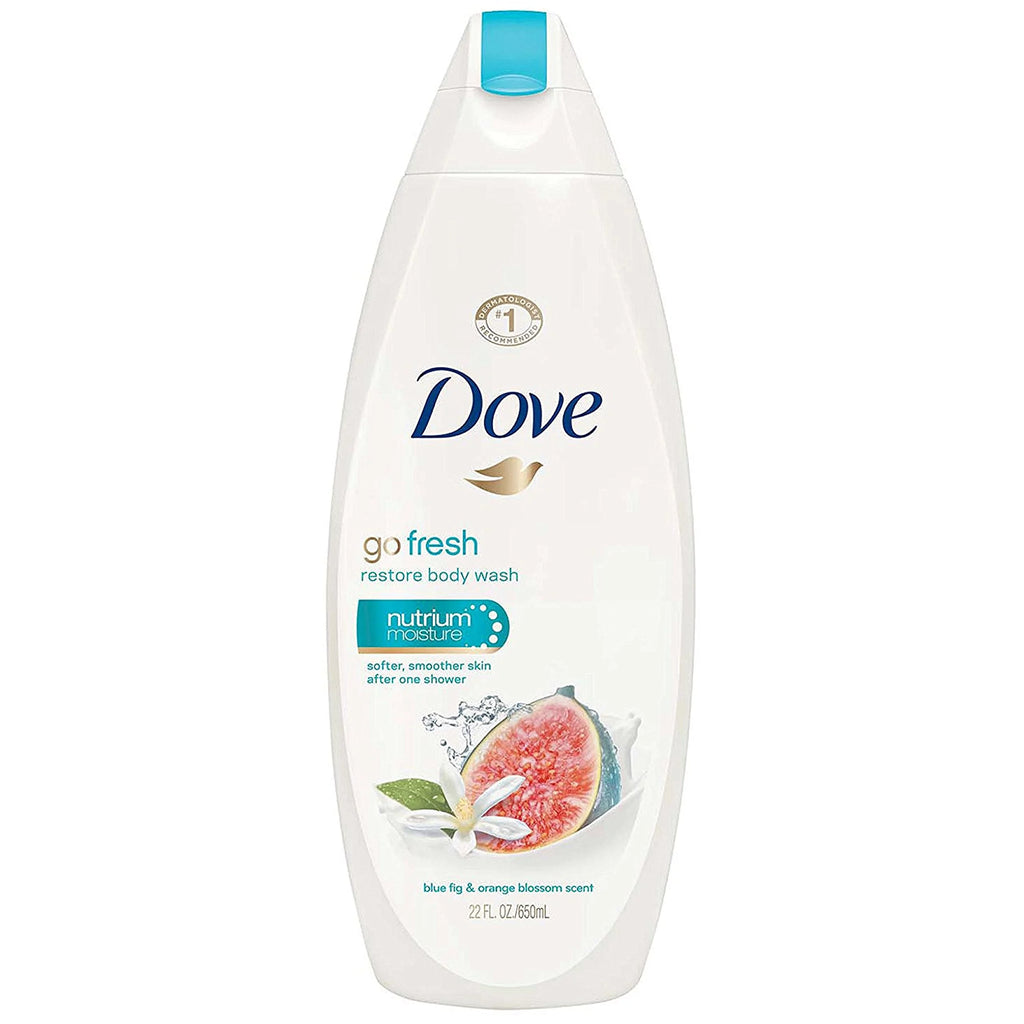 Blue Fig & Orange Blossom Body Wash 22 Fl Oz Pack of 3 P4423