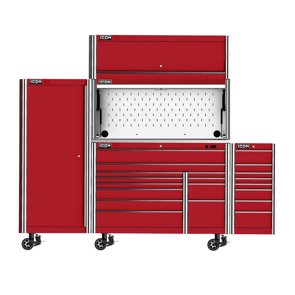 56 in. Overhead Cab, Red P519484