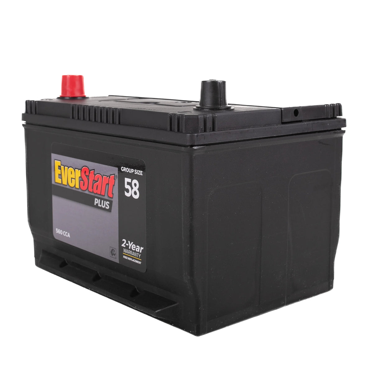 Lead Acid Automotive Battery Group Size 58 12 Volt 560 CCA P652886