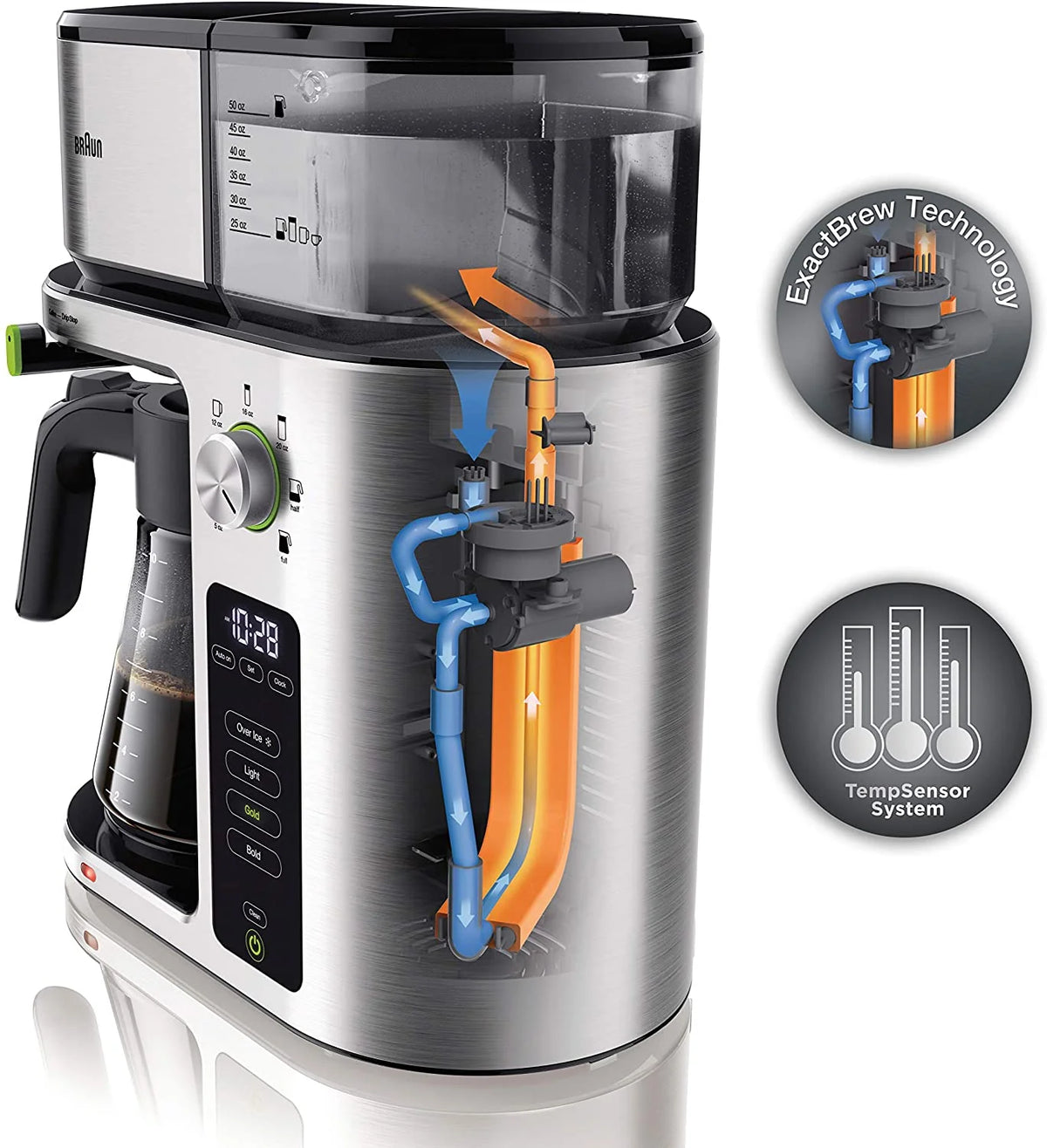 SCA Certified Coffee Maker with 7 Brew Sizes L383131