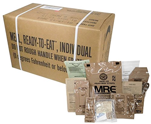 24 Meals Military Surplus Meal Ready to Eat P76267