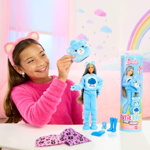 Cutie Reveal Doll & Accessories with Share Bear Costume D210