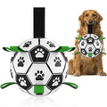Dog Toys Soccer Ball with Straps P418