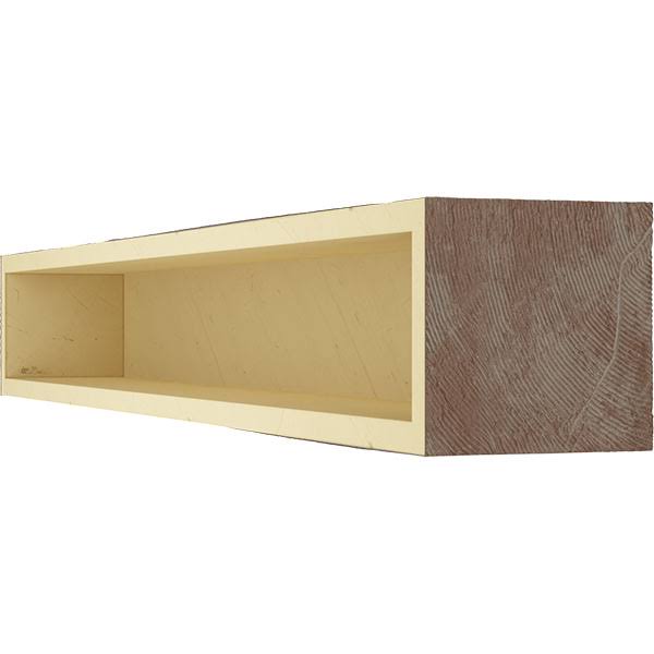 Rough Sawn Faux Wood Fireplace Mantel T79066