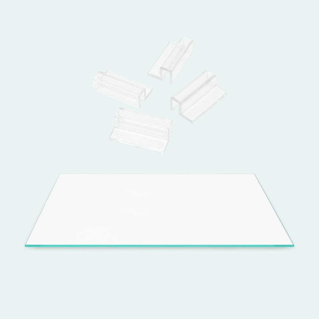 Aquarium Tank Glass Lid with Clear Clips P31833