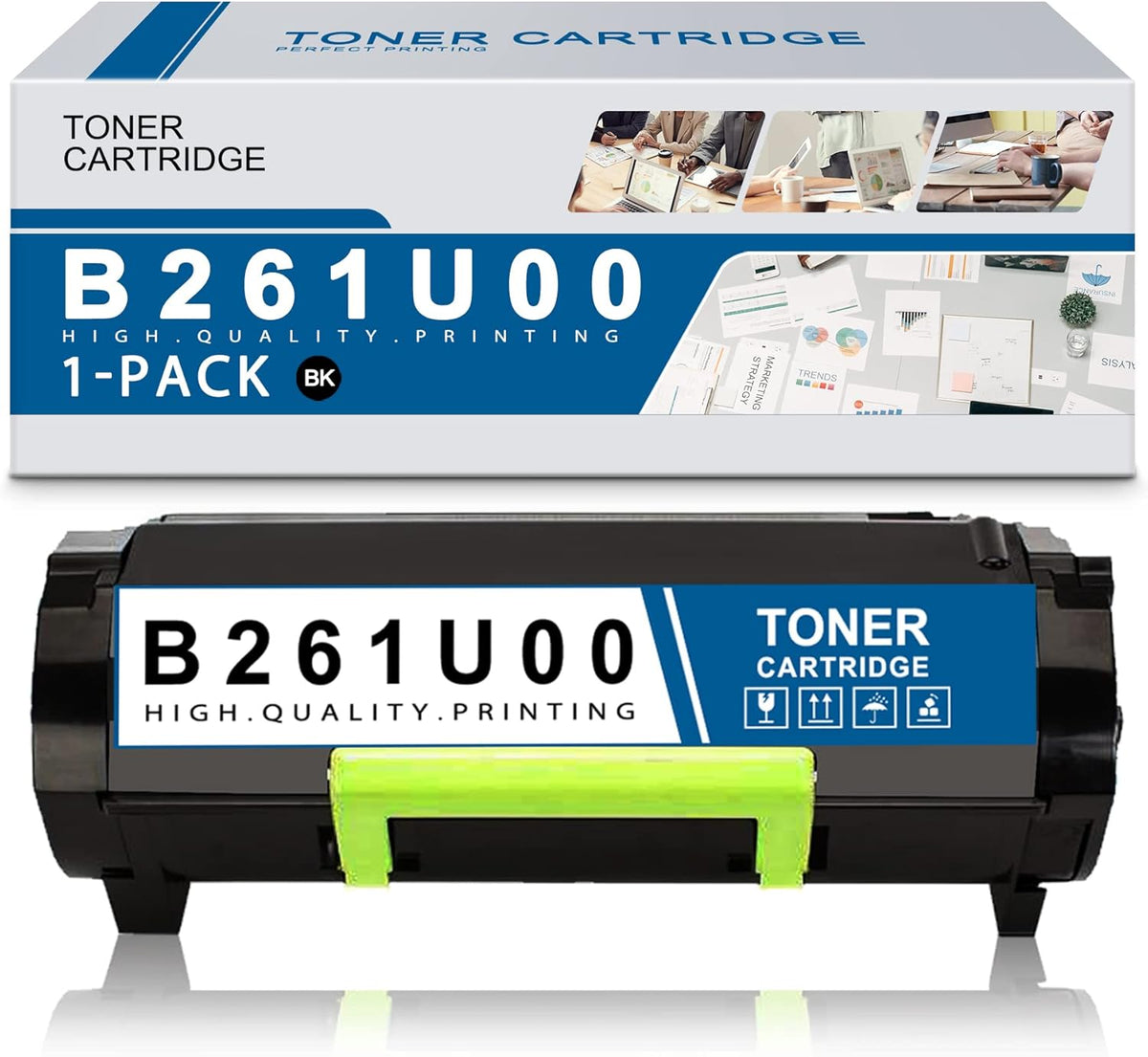 Compatible B2650 Series Toner Cartridge Replacement (1 Black) R16972