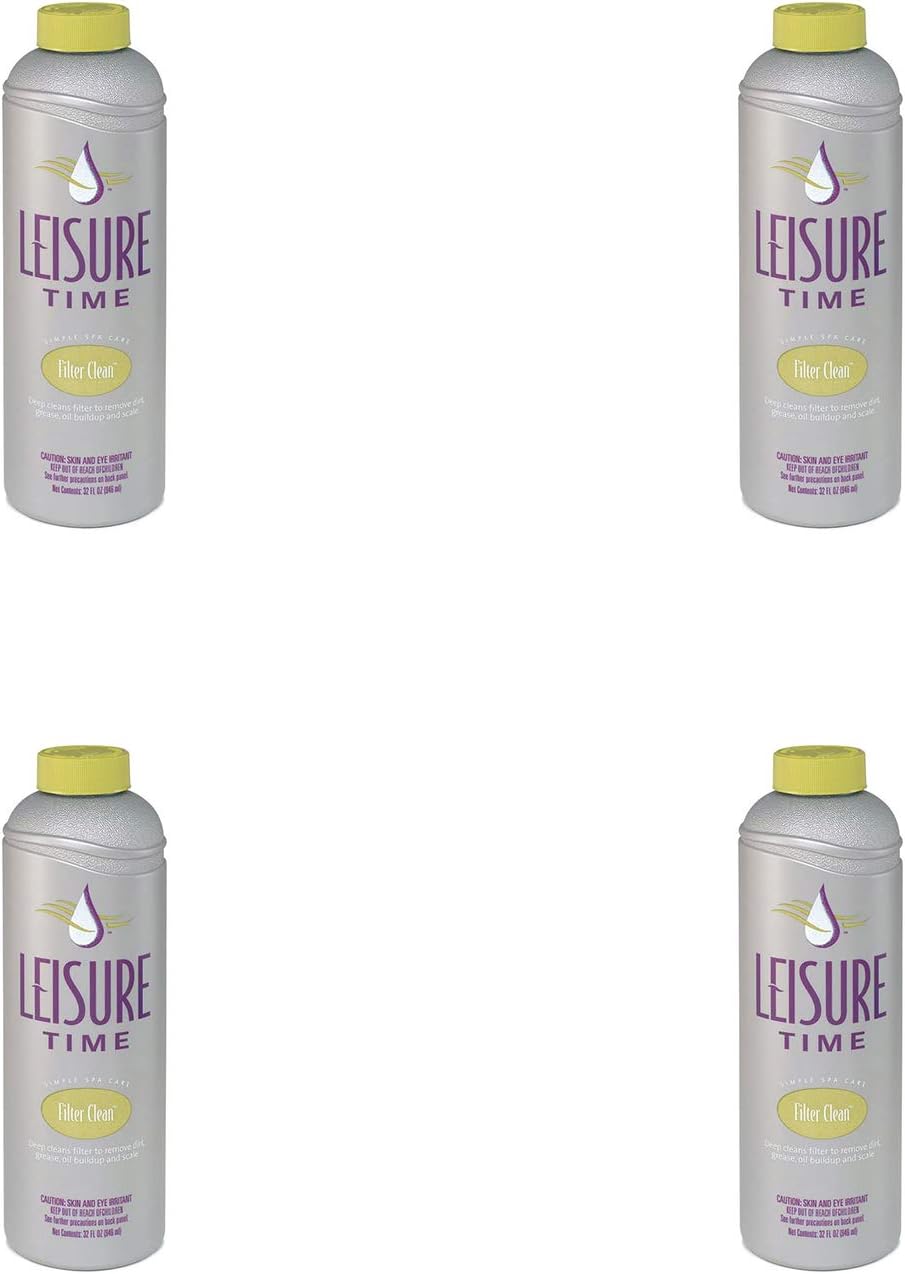Filter Clean Cartridge Cleaner for Spas and Hot Tubs, 1-Quart, 12-Pack M78591
