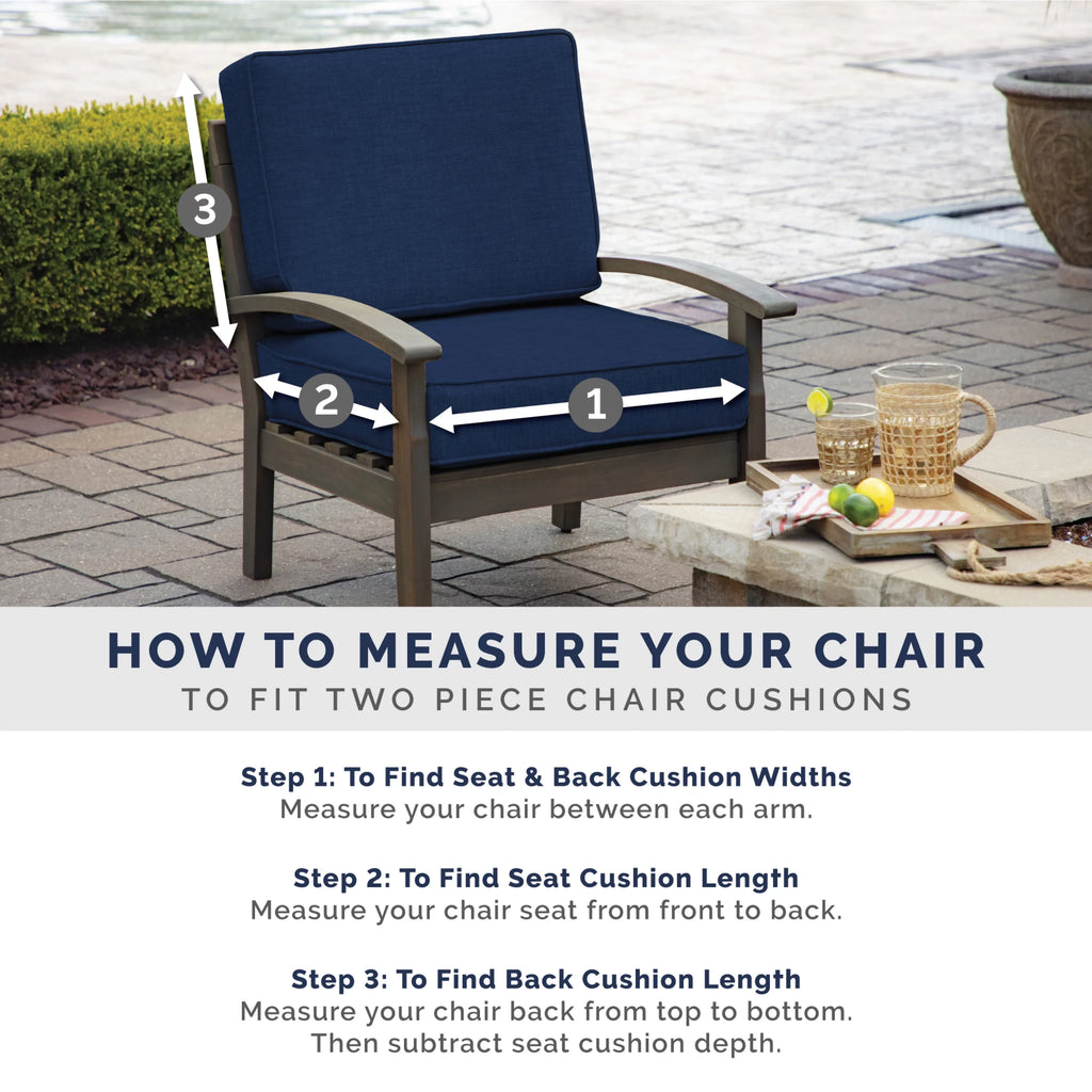 Outdoor Chair Cushion 20 x 21 H868
