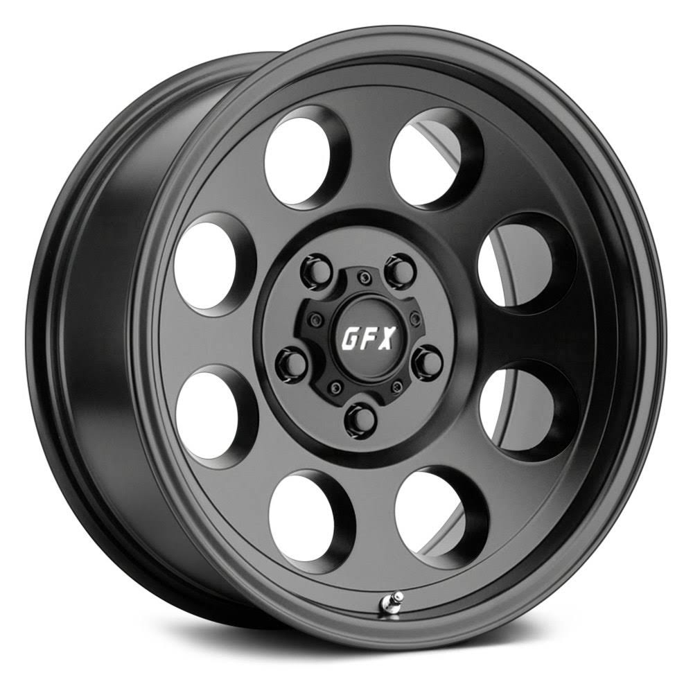 Matte Black 17x9 Wheel W8614