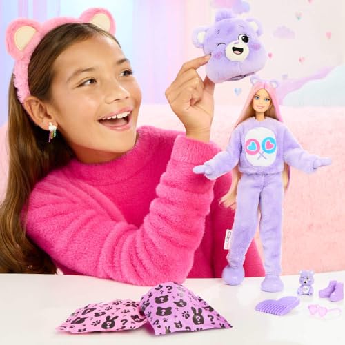 Cutie Reveal Doll & Accessories with Share Bear Costume D210