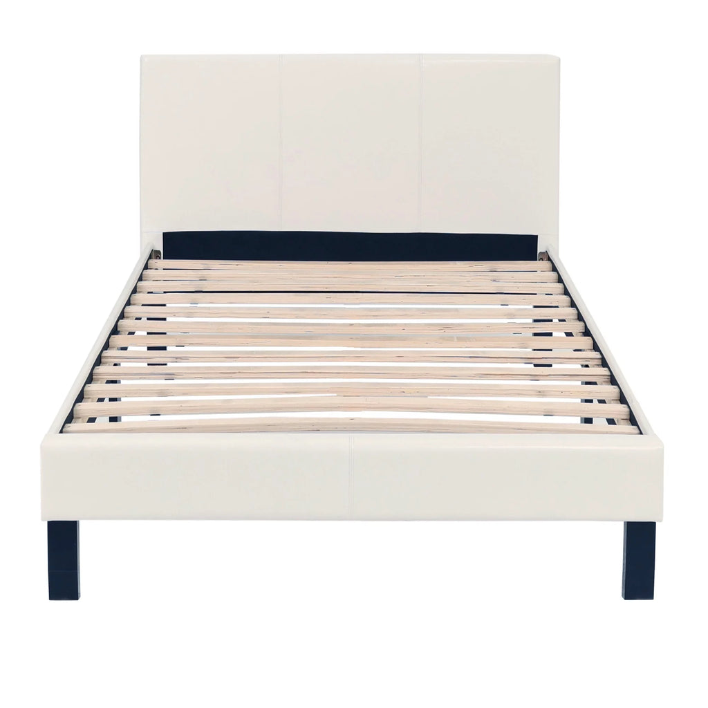 White Twin Bed N6973