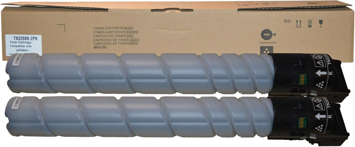 Black Toner Cartridge 2 Pack V6360