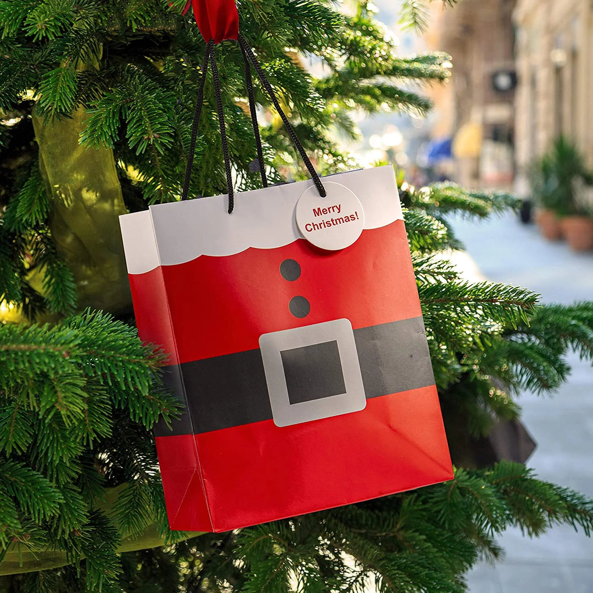 Christmas Gift Bags 12 Piece Pack with Handles B3966